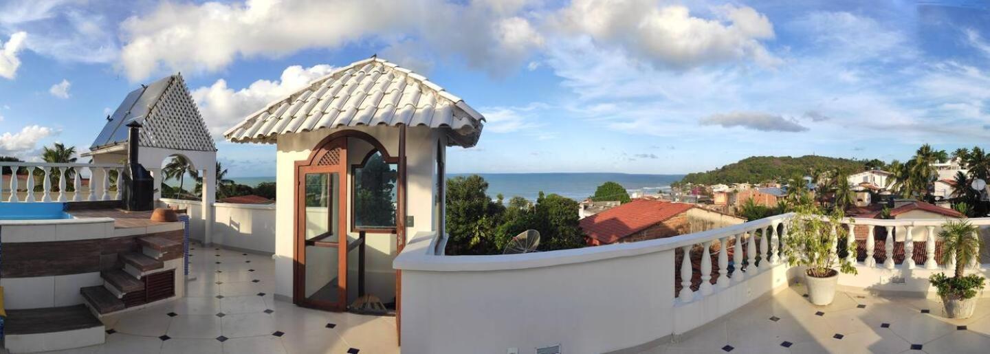 Castelo Do Ceu, Casa No Centro De Pipa Vista Mar Villa Praia de Pipa Luaran gambar