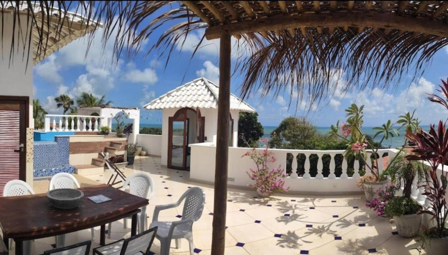 Castelo Do Ceu, Casa No Centro De Pipa Vista Mar Villa Praia de Pipa Luaran gambar