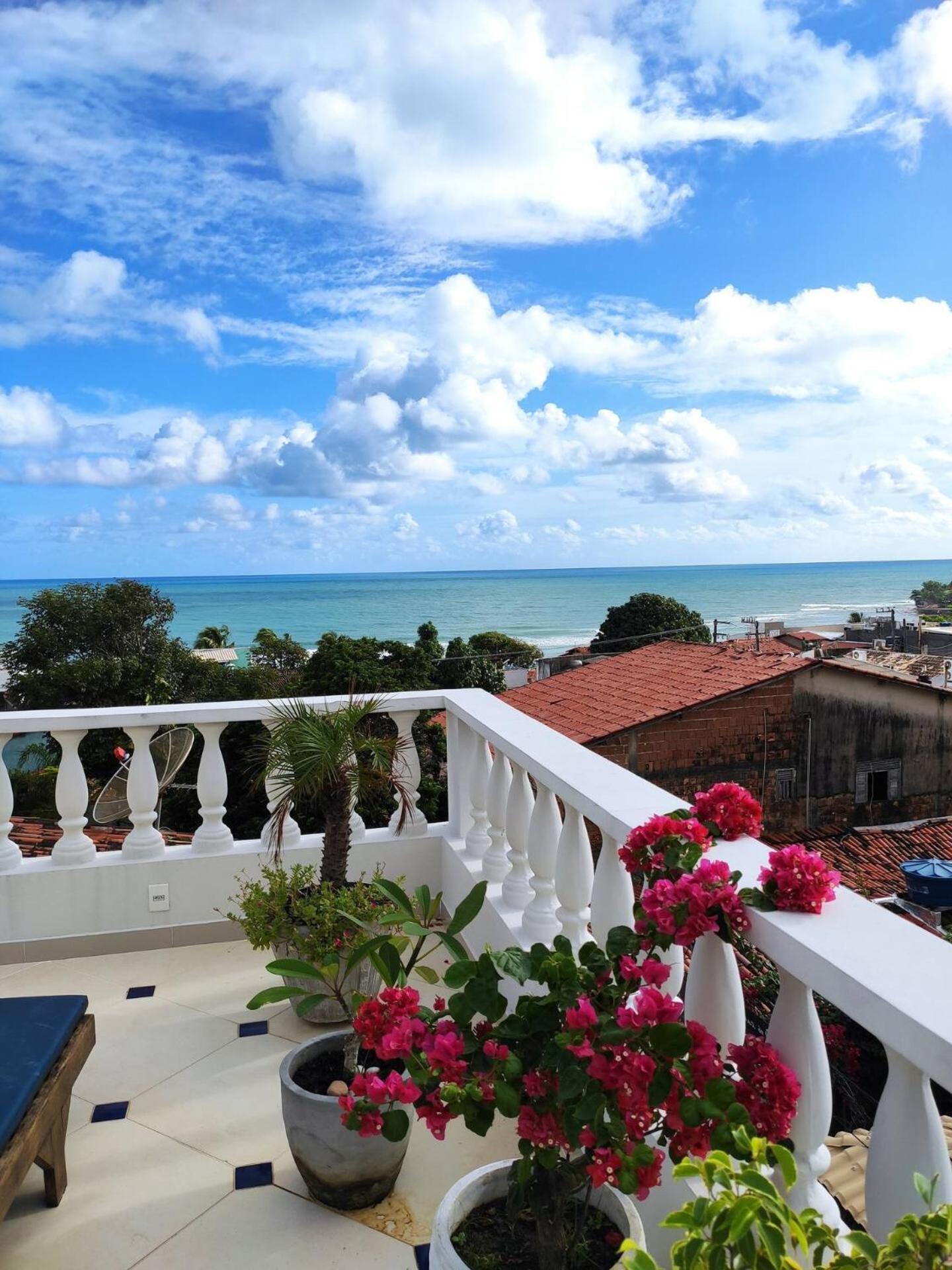 Castelo Do Ceu, Casa No Centro De Pipa Vista Mar Villa Praia de Pipa Luaran gambar